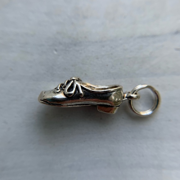 Sterling Silver Tap Shoe Charm - Picture 6 of 7